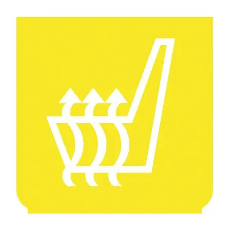 Emblem - Sitzheizung gelb/weiss - 896139 - 1 - Stück ENG
