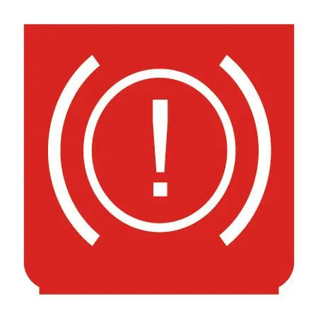 Emblem - Bremskontrolle rot/weiss - 896144 - 1 - Stück ENG