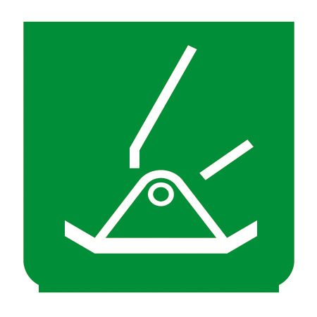 Emblem - Stütze L grün - 896157 - 1 - Stück ENG