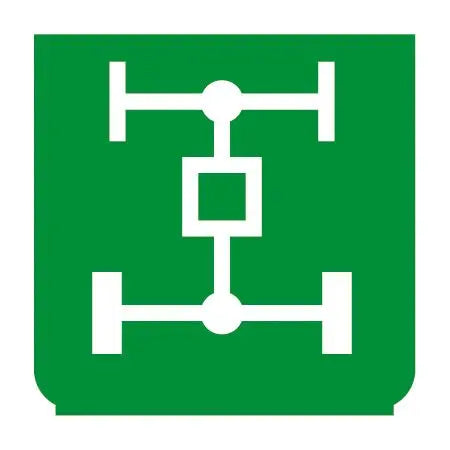 Emblem - 4-Radantrieb grün - 896183 - 1 - Stück ENG
