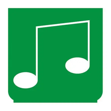 Emblem - Radio/Musik grün - 896186 - 1 - Stück ENG