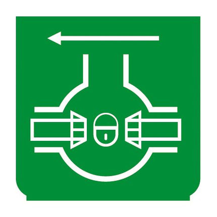 Emblem - Differentialsperre vorne grün - 1 - Stück ENG