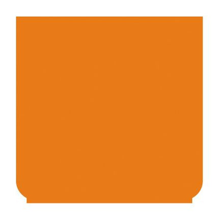 Emblem - neutral orange - 1 - Stück ENG