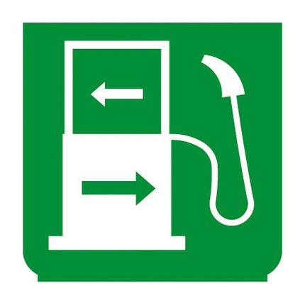 Emblem - Benzintank - Wechsler grün - 1 - Stück ENG