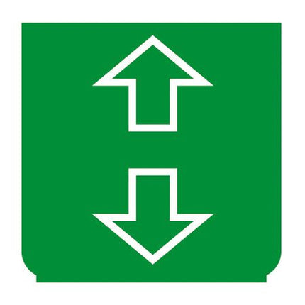 Emblem - Fensterheber grün - 1 - Stück ENG