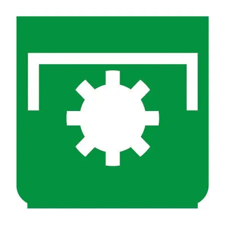 Emblem - Zapfwelle grün - 896392 - 1 - Stück ENG