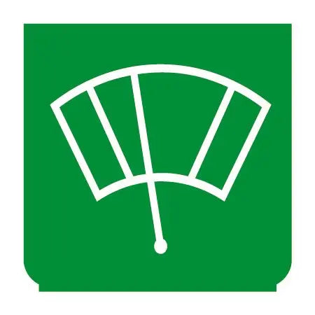 Emblem - Scheibenwischer grün - 896394 - 1 - Stück ENG