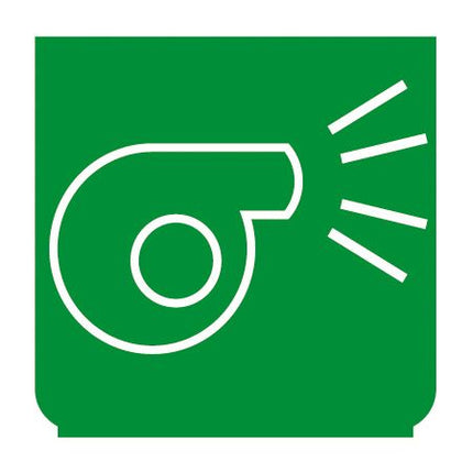 Emblem - Defroster grün - 1 - Stück ENG