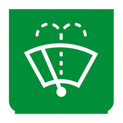 Emblem - Scheibenwischer/-wascher grün - 1 - Stück ENG