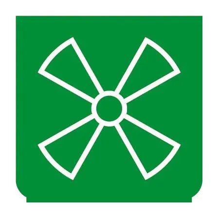 Emblem - Gebläse langsam grün - 896604 - 1 - Stück ENG