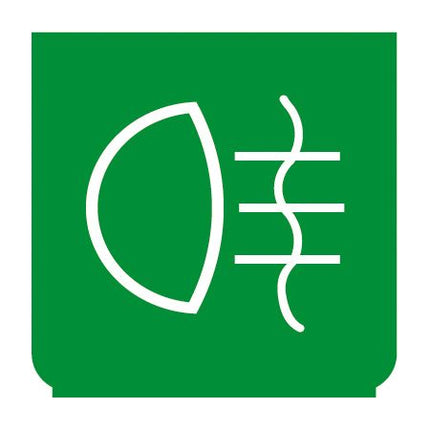 Emblem - Nebelschlussleuchte grün - 1 - Stück ENG