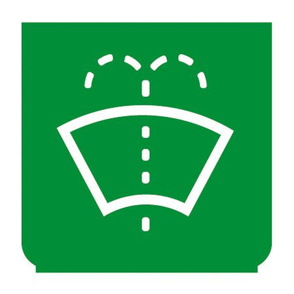 Emblem - Scheibenwascher grün - 1 - Stück ENG