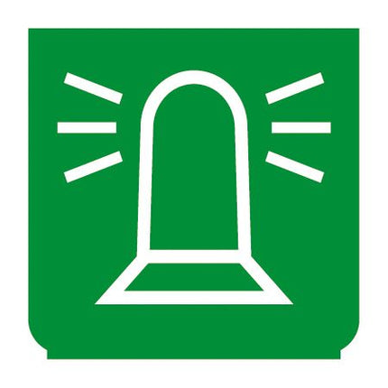 Emblem - Drehleuchte grün - 1 - Stück ENG