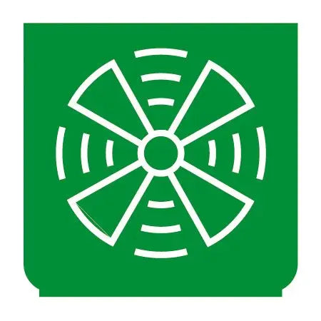 Emblem - Gebläse schnell grün - 896642 - 1 - Stück ENG