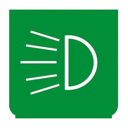 Emblem - Licht grün - 1 - Stück ENG