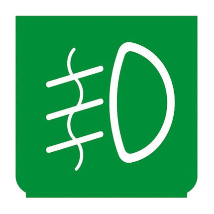 Emblem - Nebelscheinwerfer grün - 1 - Stück ENG