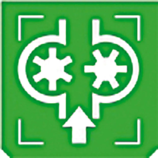 Emblem - Hydraulik grün/weiss - 897242 - 1 - Stück ENG