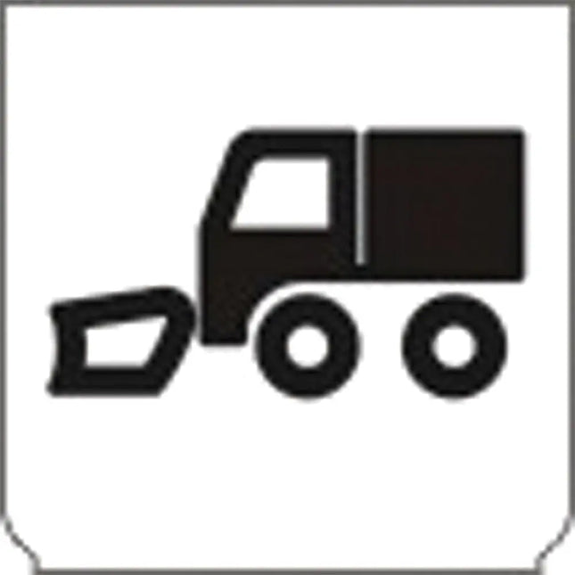 Emblem - Schneepflug weiss - 897386 - 1 - Stück ENG