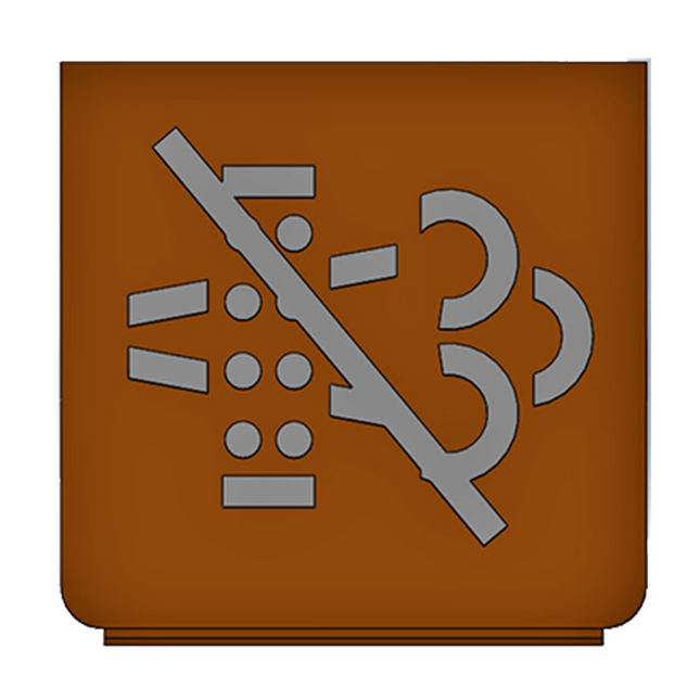 Emblem - Partikelfilter orange - 897898 - 1 - Stück ENG