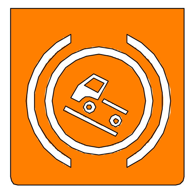 Emblem - Berganfahrhilfe „Hillholder“ or/ws - 898184 - 1 - Stück ENG
