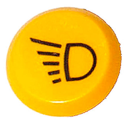 Pneutron Emblem "Arbeitsscheinw. gelb" - 1 - Stück Pneutron