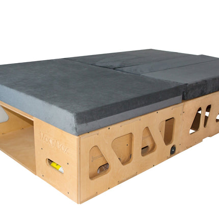 Moonbox Campingbox mit Tisch Van/Bus 115cm Natur Moonbox