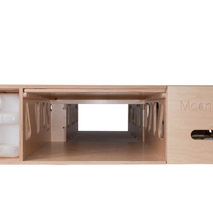 Moonbox Campingbox mit Tisch Van/Bus 115cm UV-Lack Moonbox