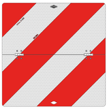 Parkwarntafel klappbar verzinkt rot/weiss links 90030