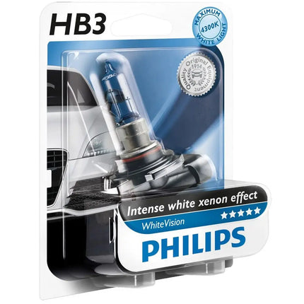 Philips Glühlampe HB3 12V 65W WhiteVision - 9005WHVB - 1 - Stück Philips