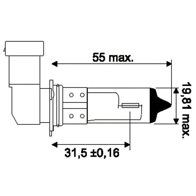 Jahn Glühlampe HB4 12V 51W +120% more Light - 15178 - 1 - Stück Jahn