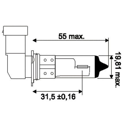 2 x Osram Night Breaker LASER HB4 12 V 51 W 9006NL/HCB