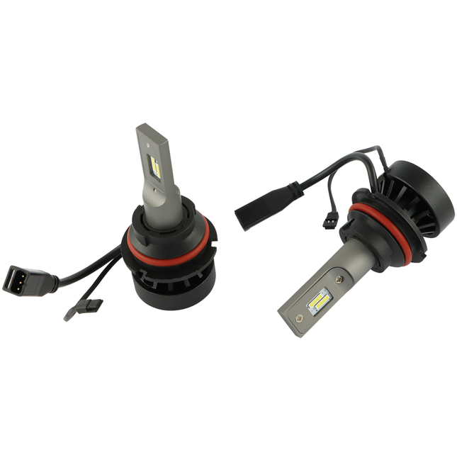 2 Stk. HB5-LED Lampen 12/24V 6000lm 9007/LED