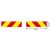 2 Folien für Zugfahrzeuge selbstkl./reflekt. 99207