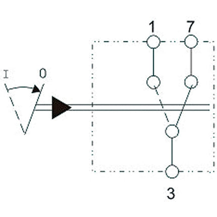 Kippschalter Metallhebel HD 15A on-mom
