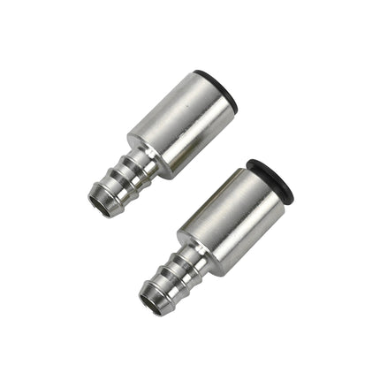 Messinganschluss, 10 mm, 2 Stück -