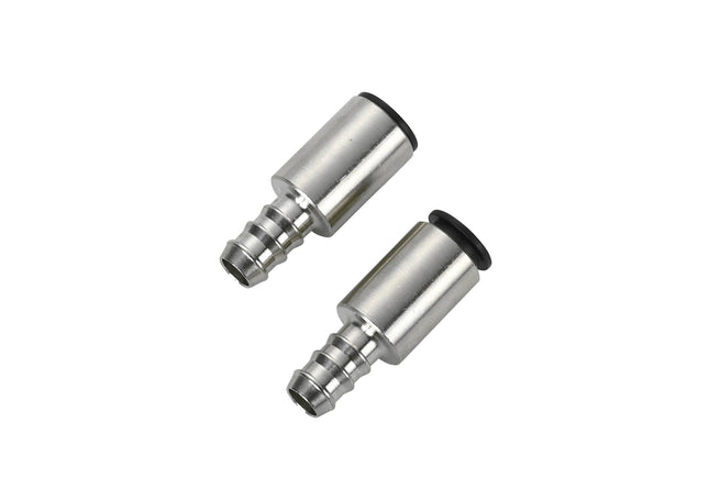 Messinganschluss, 10 mm, 2 Stück -