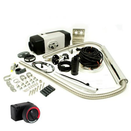 Webasto Air Top Evo 55 Diesel Bootsheizung 12V 5kW Einbausatz Drehregler Höhenanpassung