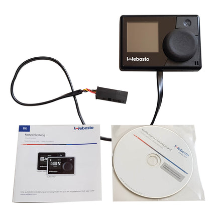 Webasto MultiControl HD SmartControl Vorwahluhr 12/24V mit TFT-Display Temperatursensor