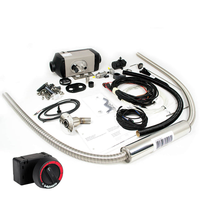 Webasto Air Top 2000 STC Diesel Bootsheizung 12V/2kW Einbausatz Drehregler