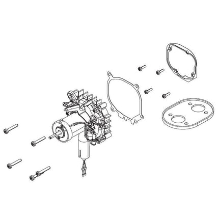 Webasto Air Top 2000 STC Service Kit: Elektrische 12V Benzin Antriebseinheit Ersatzteil Webasto