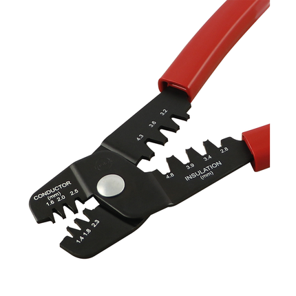 Kabelschuhzange für unisolierte Kabelschuhe