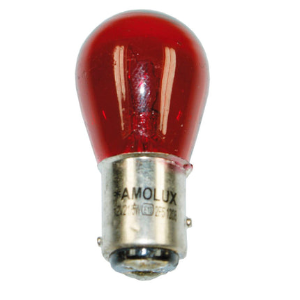 Glühlampe 12V 21/5W rot BAY15D - 1 - Stück Jahn