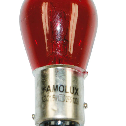 Glühlampe 12V 21/5W rot BAY15D Jahn