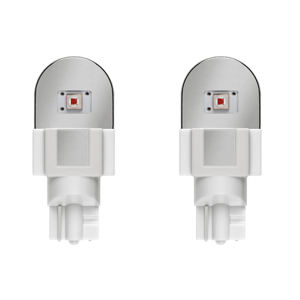 OSRAM - 2 x LED-Lampe W2.1x9.5d 12 V Red