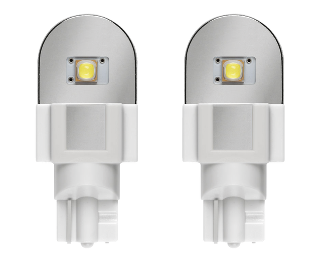 OSRAM - 2 x LED-Lampe, W2.1 x 9.5d, 12 V Weiss 6’000 K