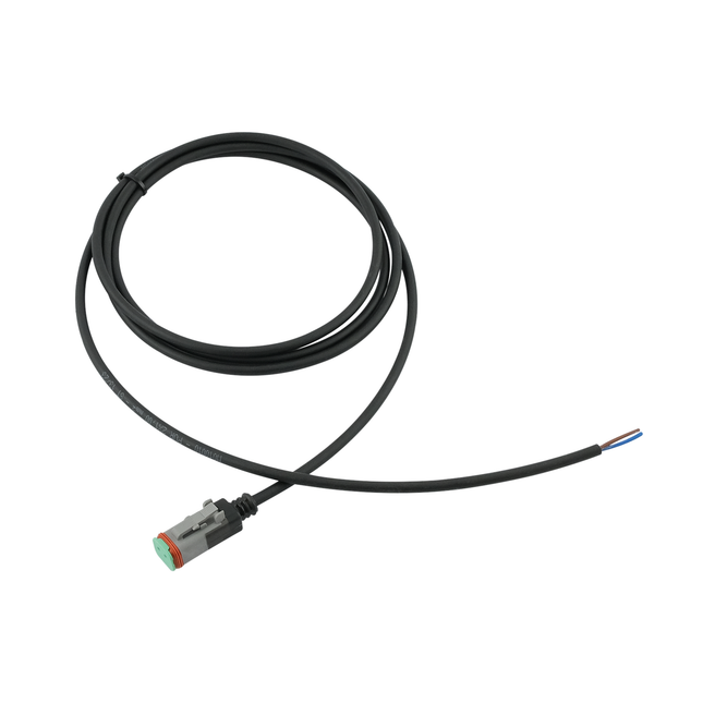 Kabel 2.0 m mit angespritztem Deutsch-Stecker 2-pol. 923527