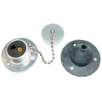 Steckdose 2-pol. 30 Amp.