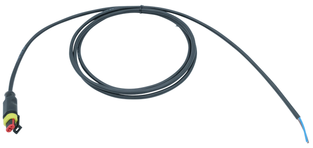 Kabel 2.0 m mit angespritztem Superseal Stecker, 2-polig - 1 - Stück Hischier Auto AG