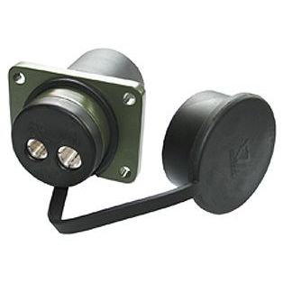 Steckdose 2-pol. 70mm2 f. Kabelanschluss M10