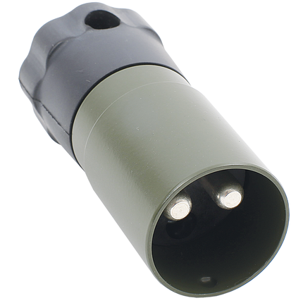 Nato-Stecker 2-pol 50 mm² Metall